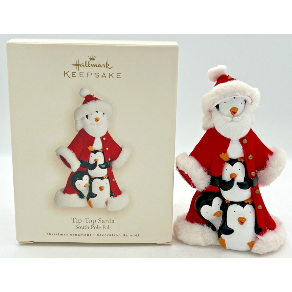 Hallmark Keepsake‎ Tip -Top-Santa Holiday Christmas Ornament 2007 U111